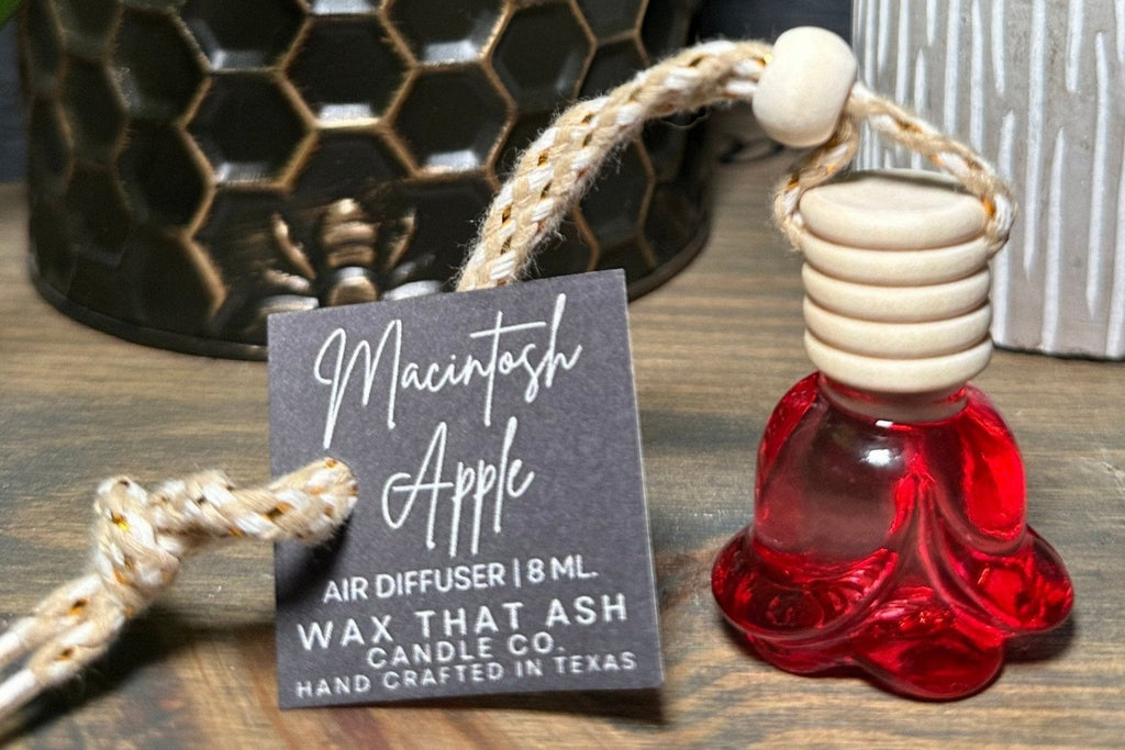 Scented Car Air Freshener | Rose Shaped Hanging Car Air Diffuser