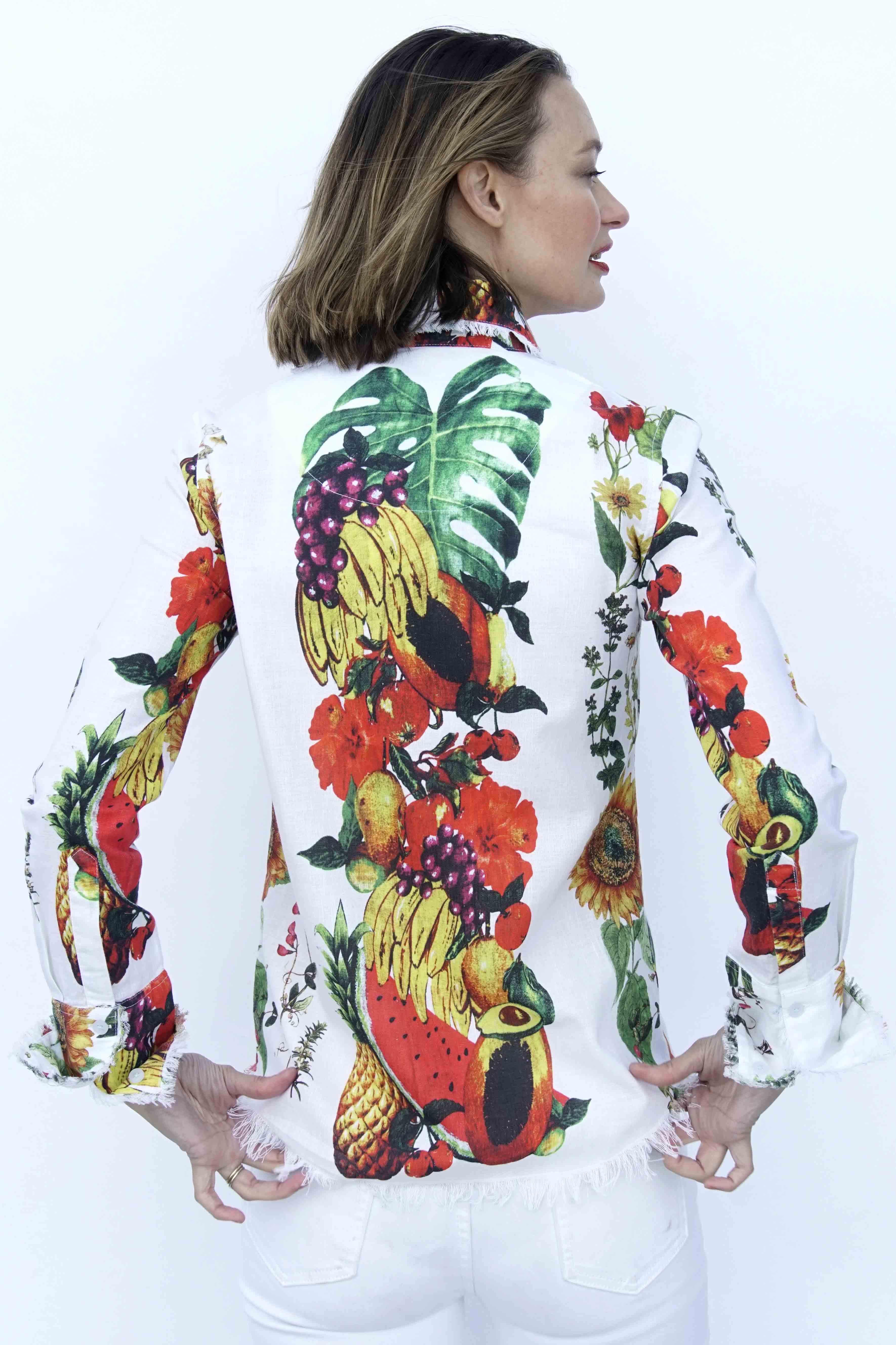 Cape Cod Tunic Sunflower Print