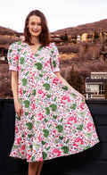 Montauk Dress White Floral