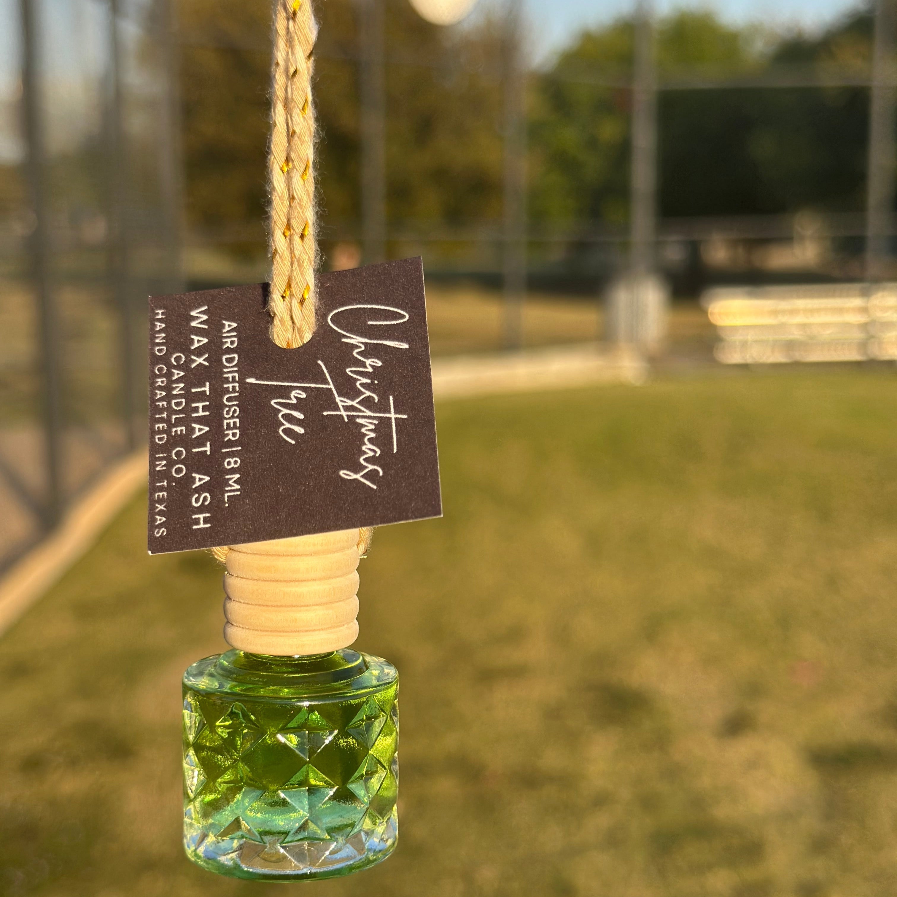 Scented Car Air Freshener | Diamond Cut Hanging Car Air Diffuser
