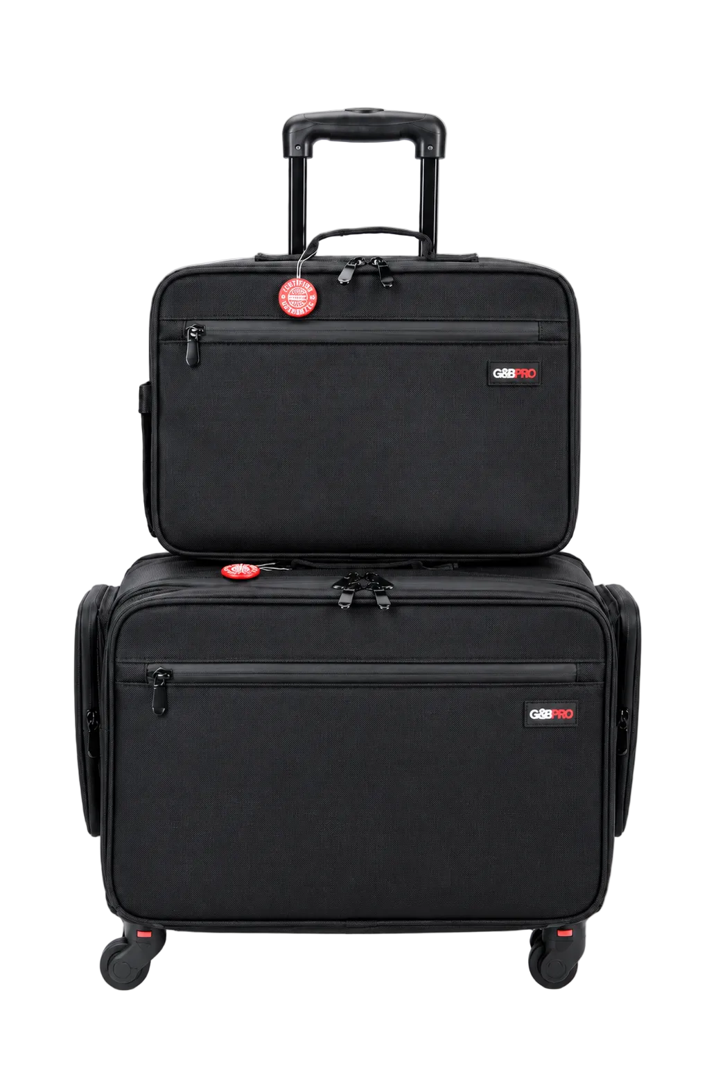 Rover Roller Duo Mobile Workstation with Extending Tray System – OG Black