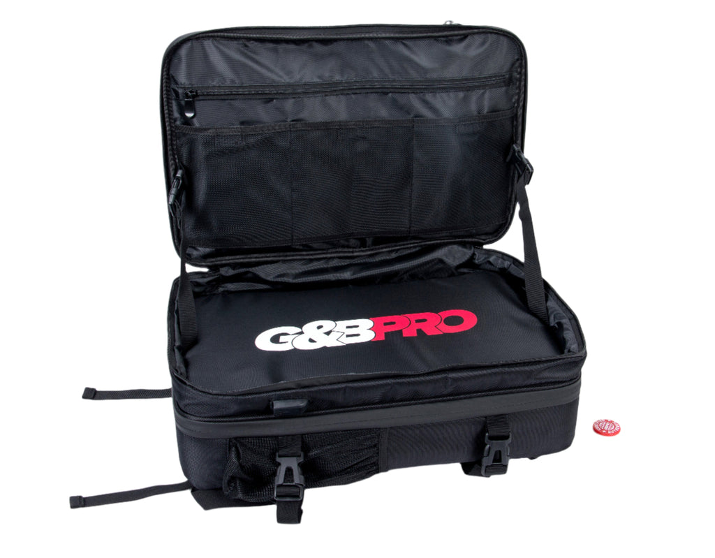 Full Size Mobile Workstation Backpack with Extending Tray System – OG Black