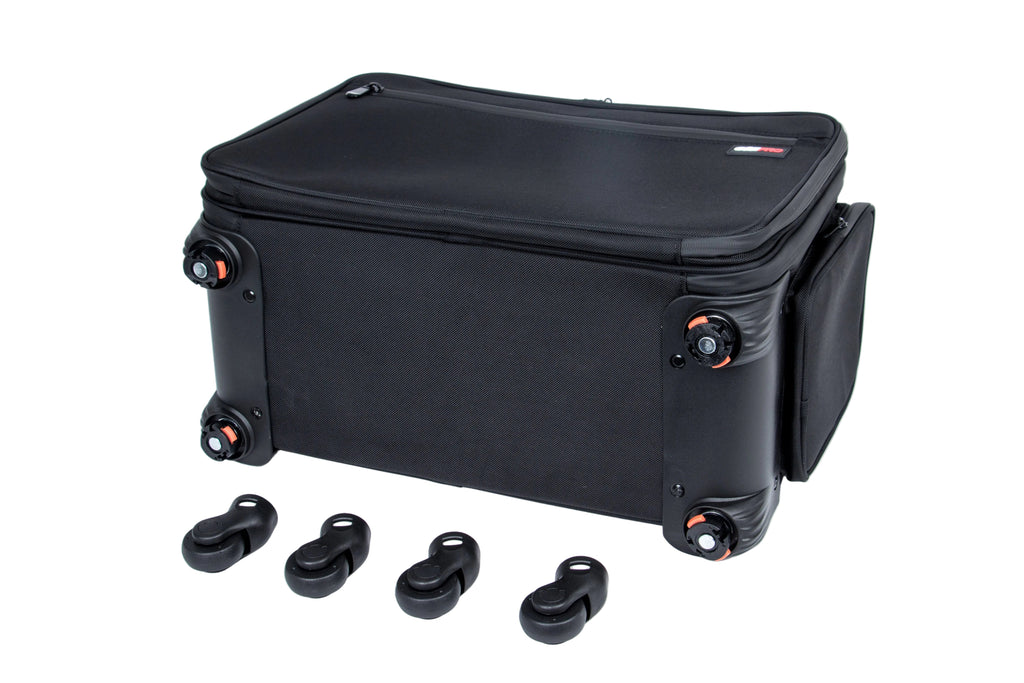 Rover Roller Duo Mobile Workstation with Extending Tray System – OG Black