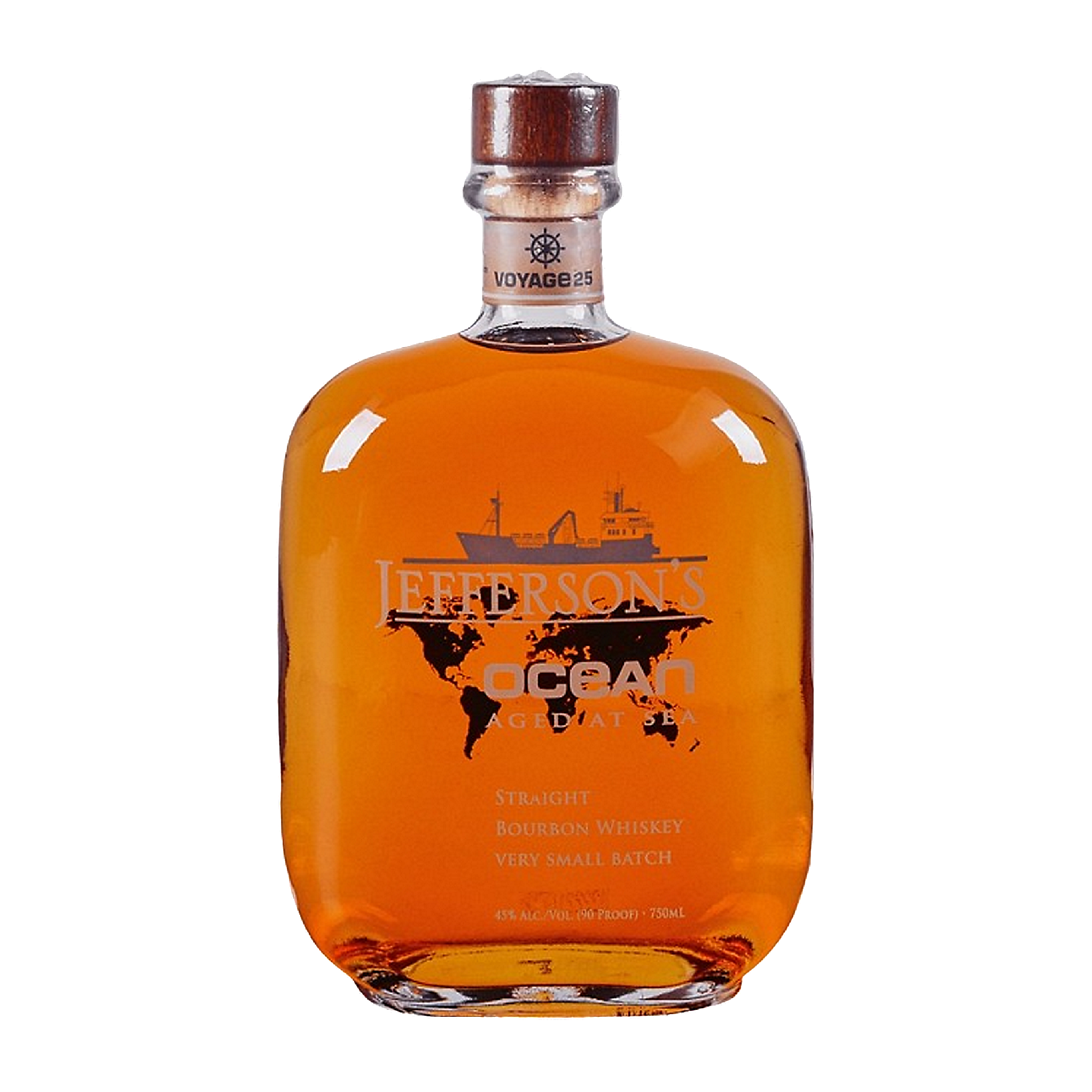 Jefferson's Straight Bourbon Ocean Aged At Sea Whiskey