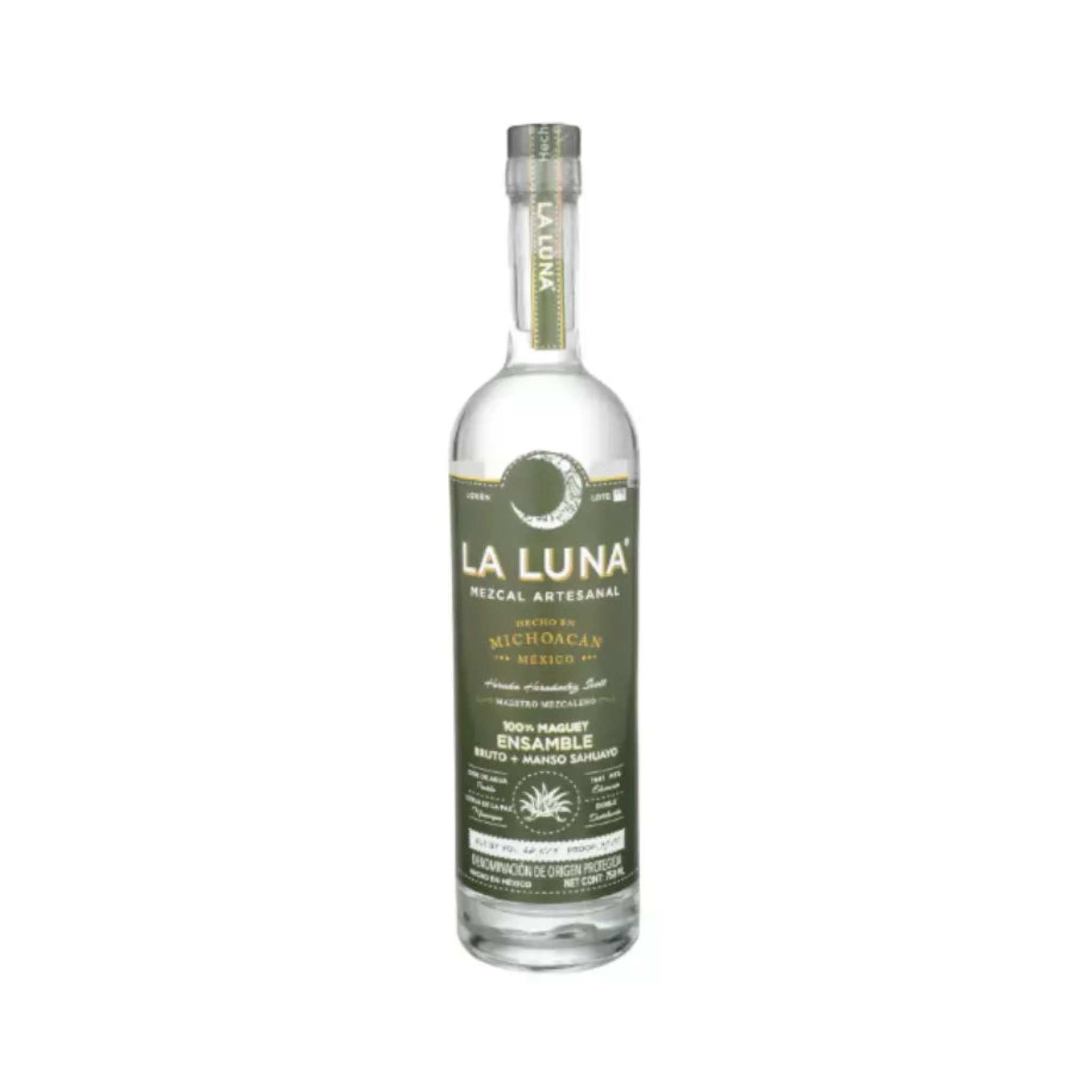 La Luna Mezcal Ensamble Bruto Manso Sahuayo