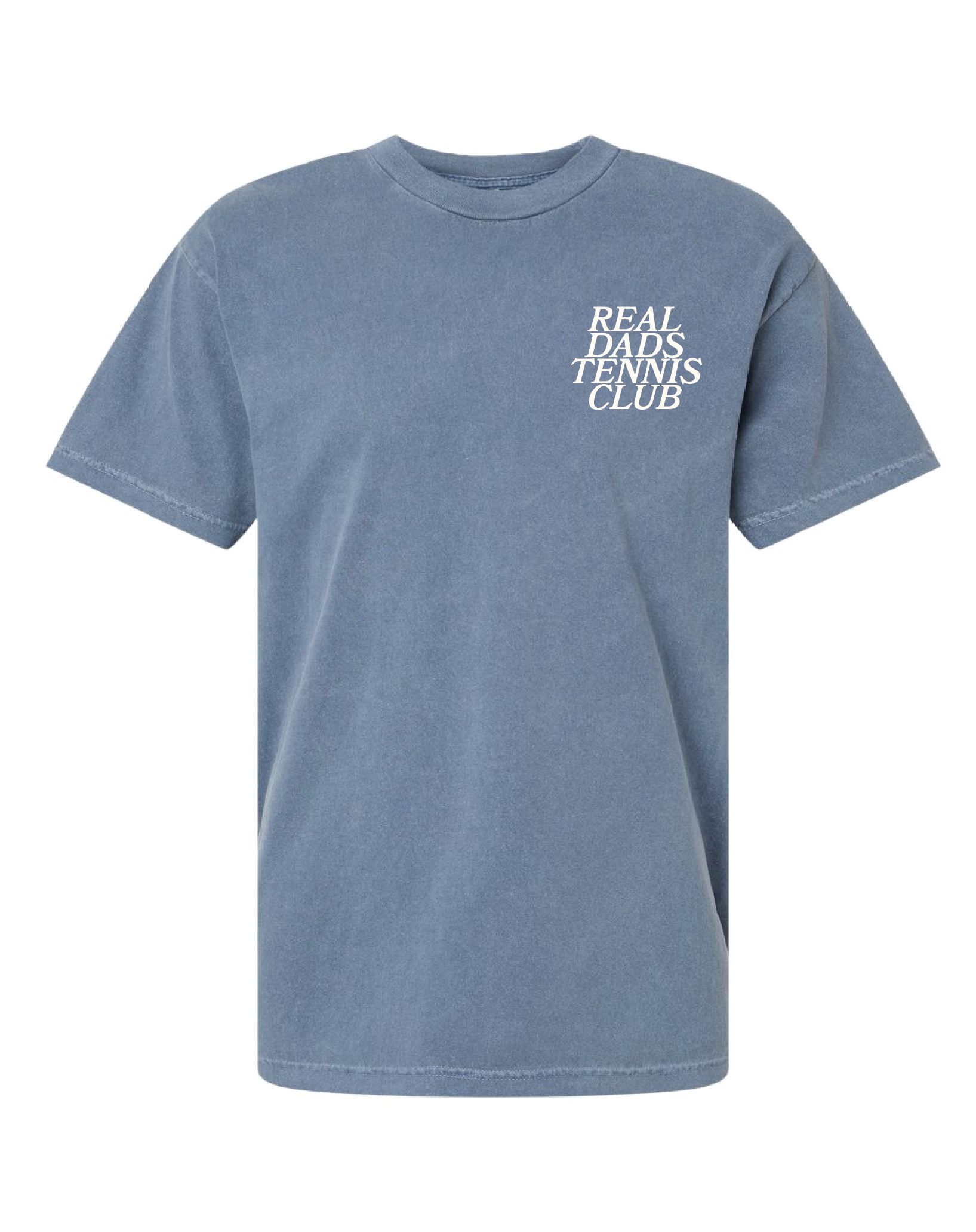 Real Dads Tennis Club Original T-Shirt — Faded Navy (Final Sale)