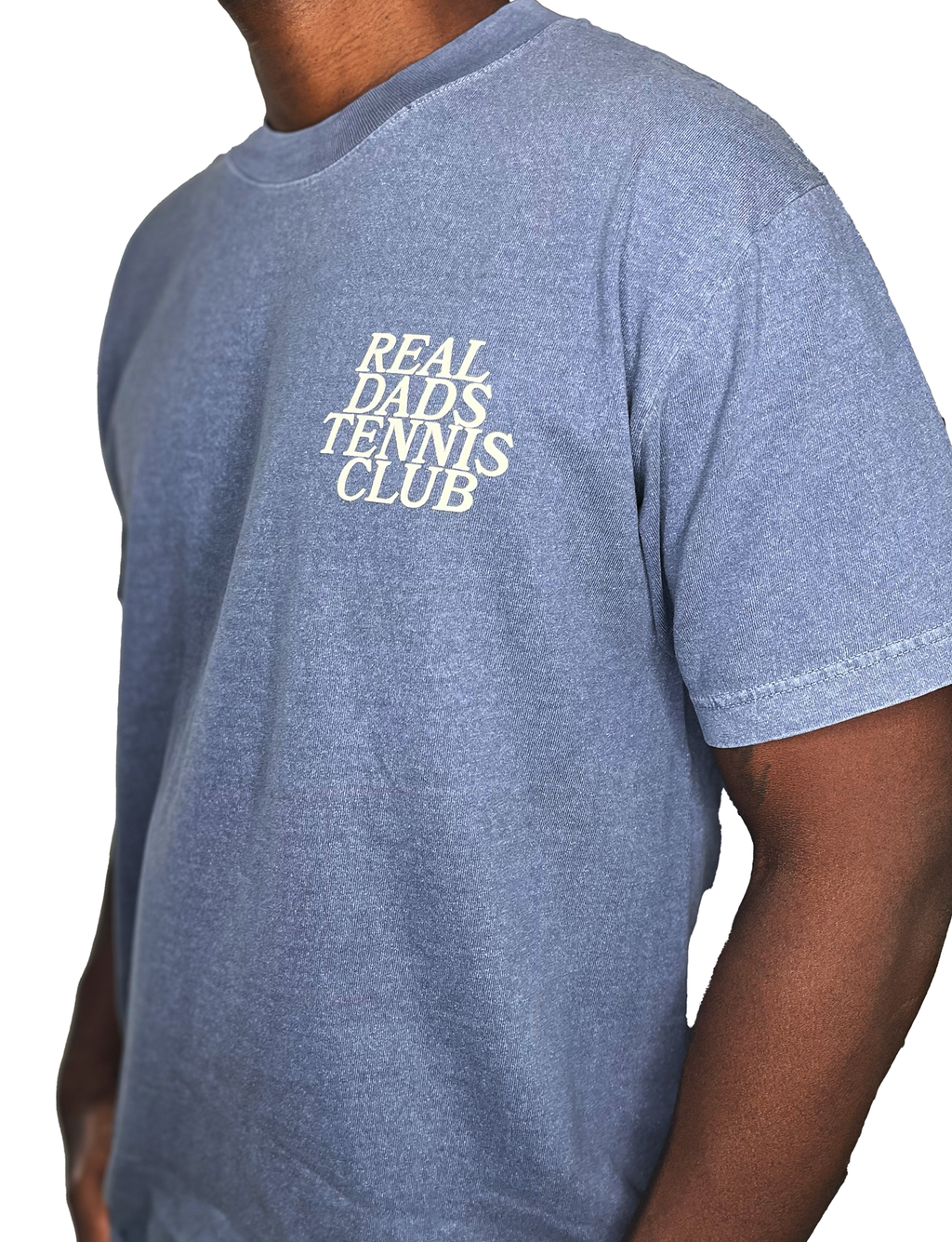 Real Dads Tennis Club Original T-Shirt — Faded Navy (Final Sale)
