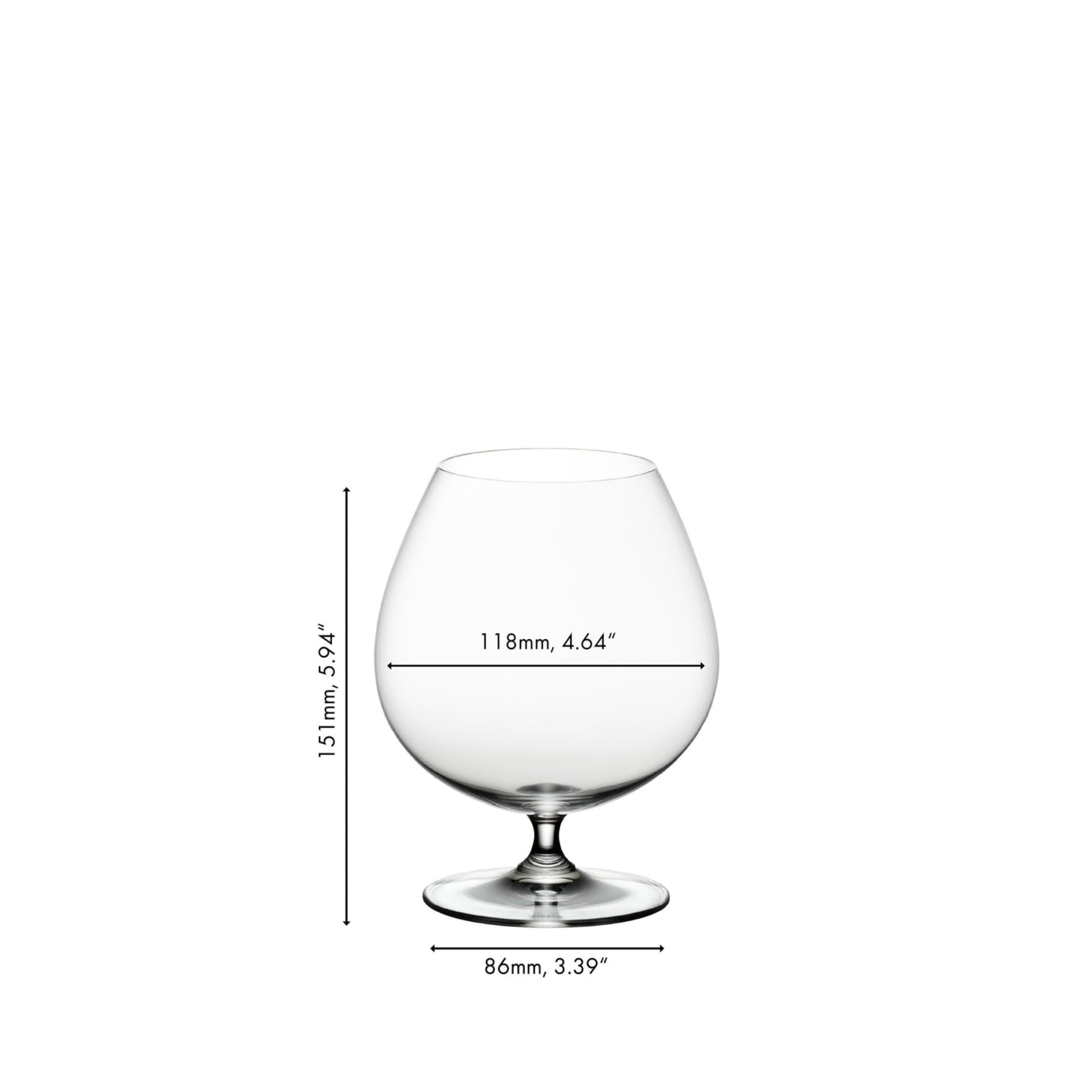 Riedel Vinum Cognac Glass – Set of 2 (6416/18)