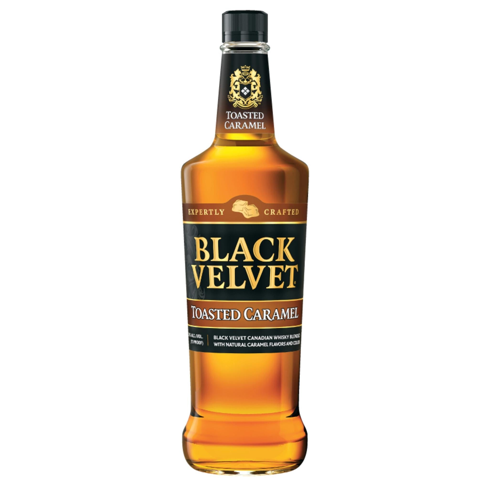 Black Velvet Toasted Caramel Flavored Whiskey