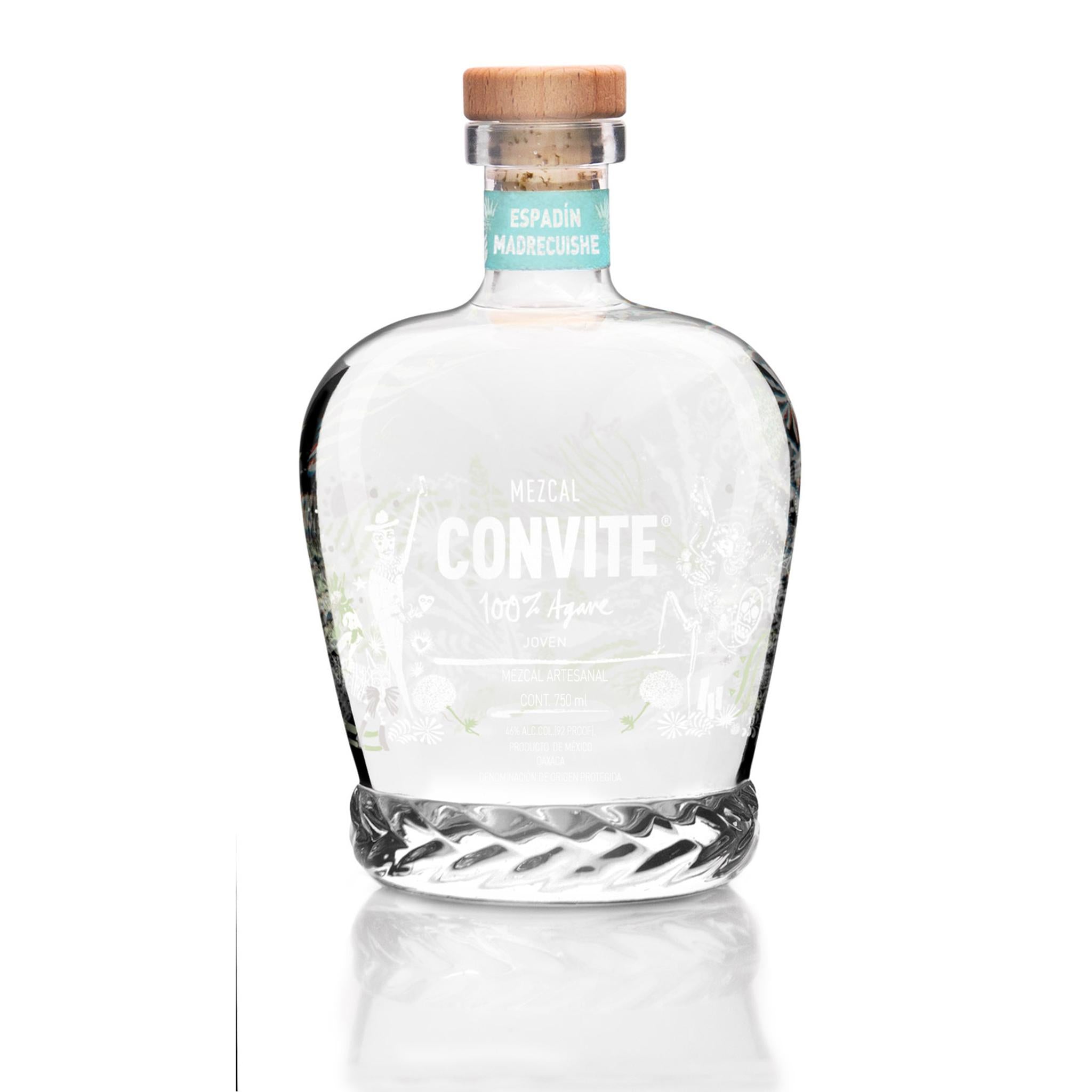 Convite Mezcal Artesanal Joven Espadin Madrecuishe Blend