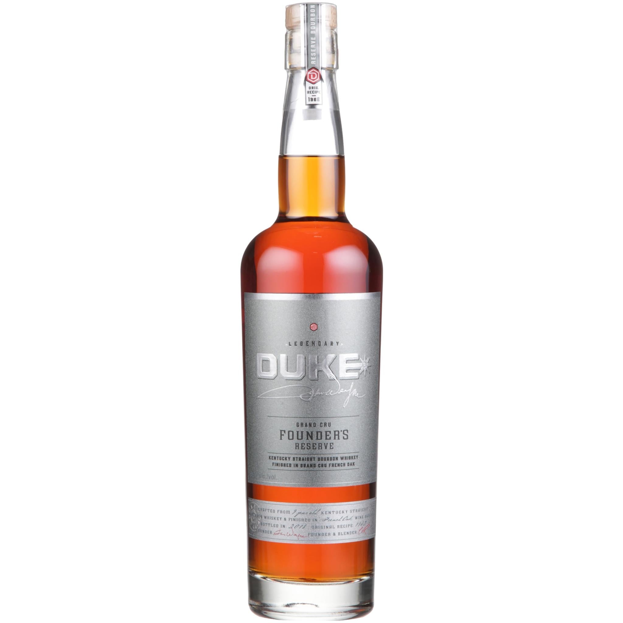 Duke Straight Bourbon Grand Cru Founder's Reserve 9 Year Whiskey