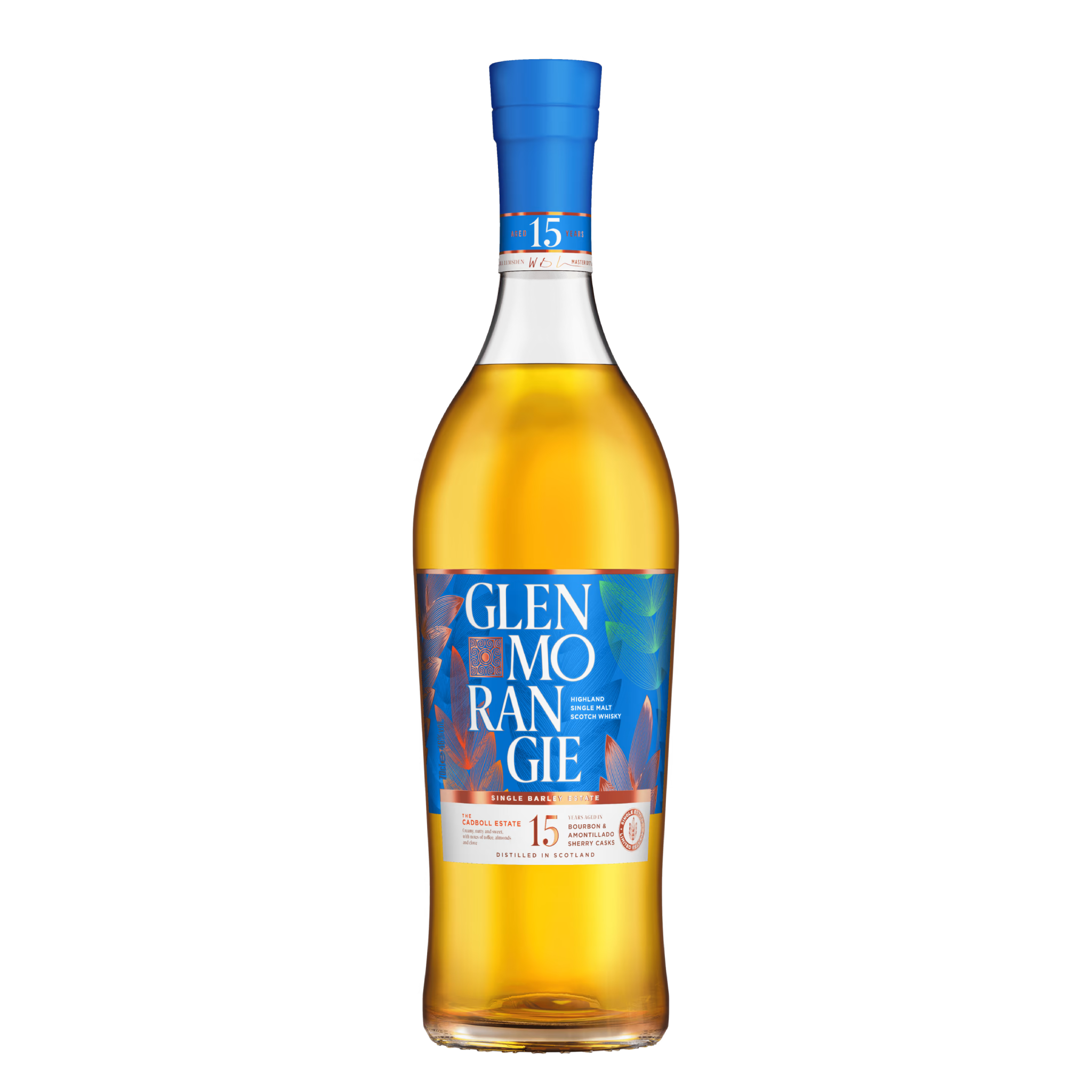 Glenmorangie Single Malt Scotch The Cadboll Estate Bourbon & Amontillado Casks 15 Year Whiskey