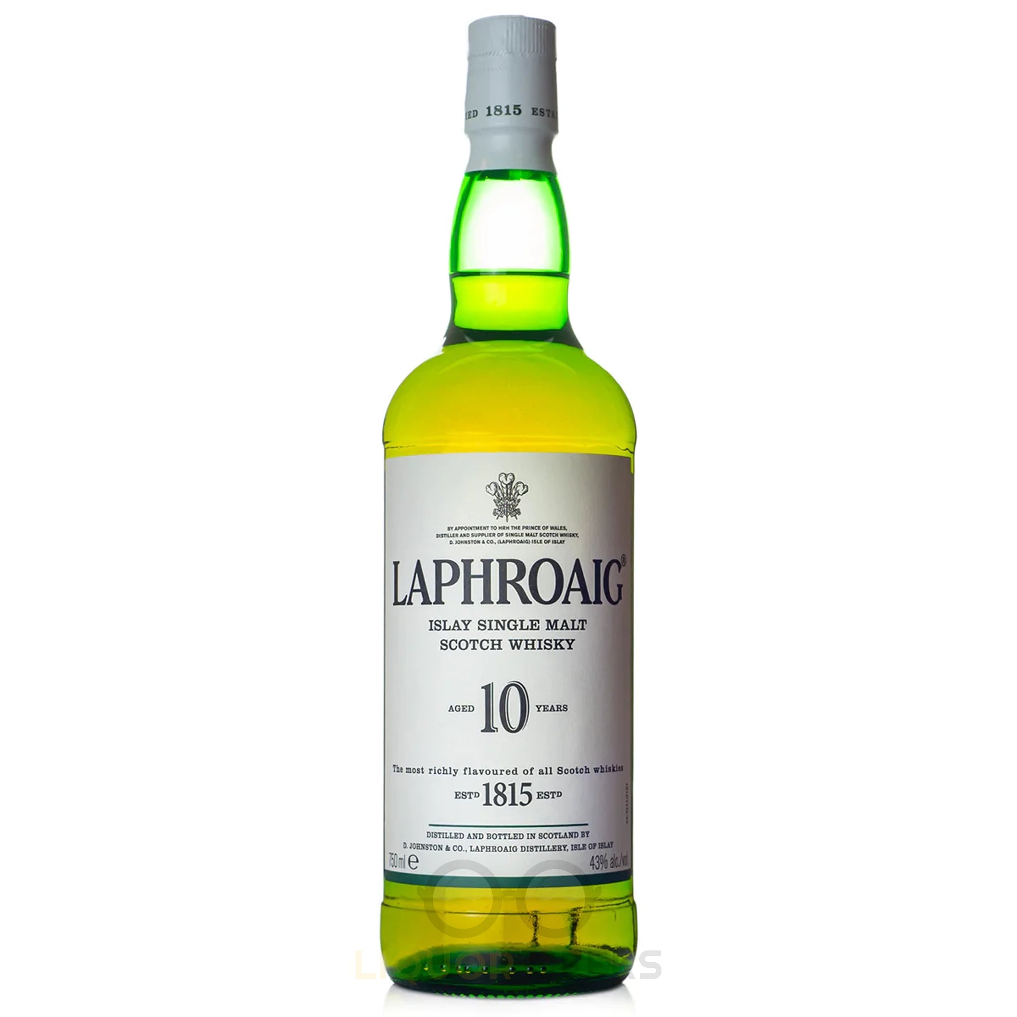 Laphroaig Single Malt Scotch 10 Year Whiskey