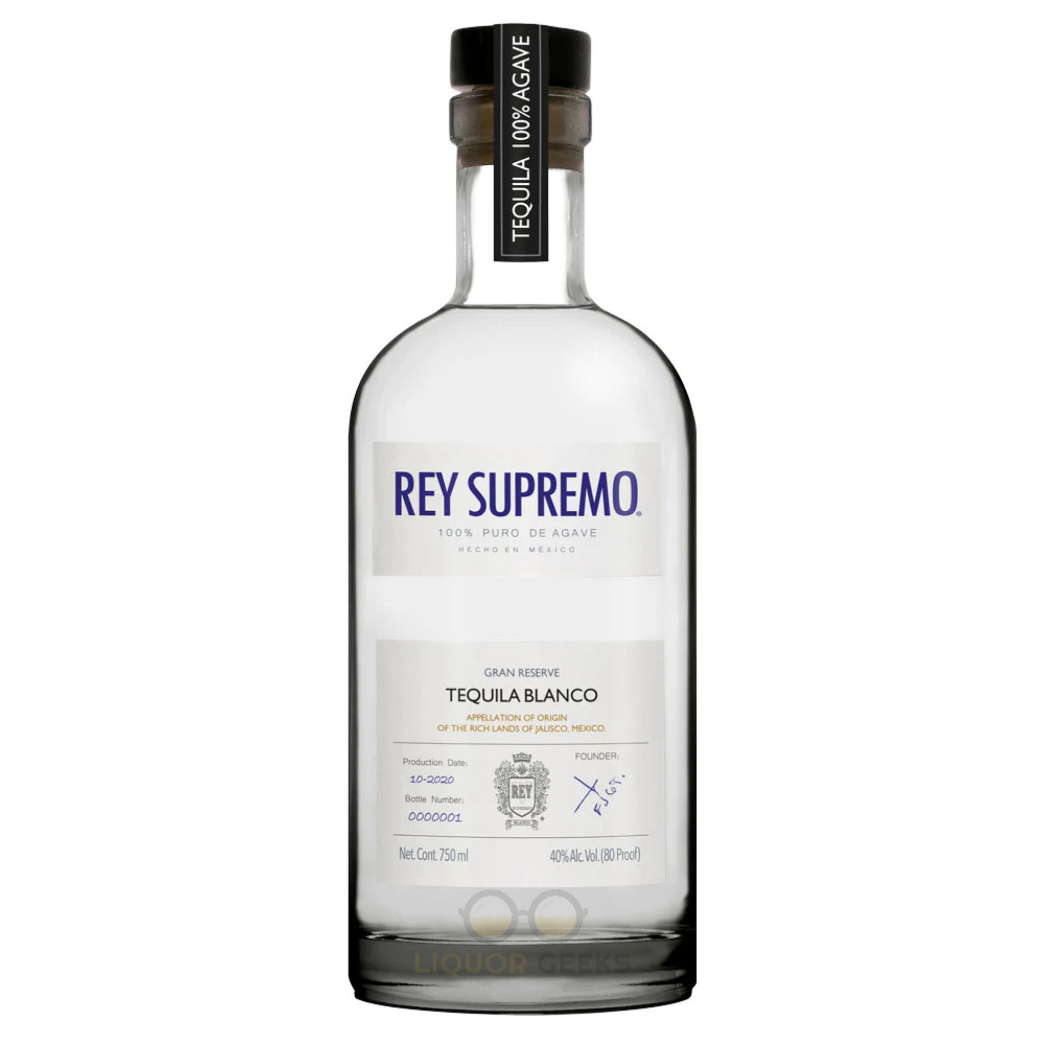 Rey Supremo Tequila Blanco Gran Reserve