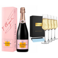 Veuve Clicquot Rose With Gift
